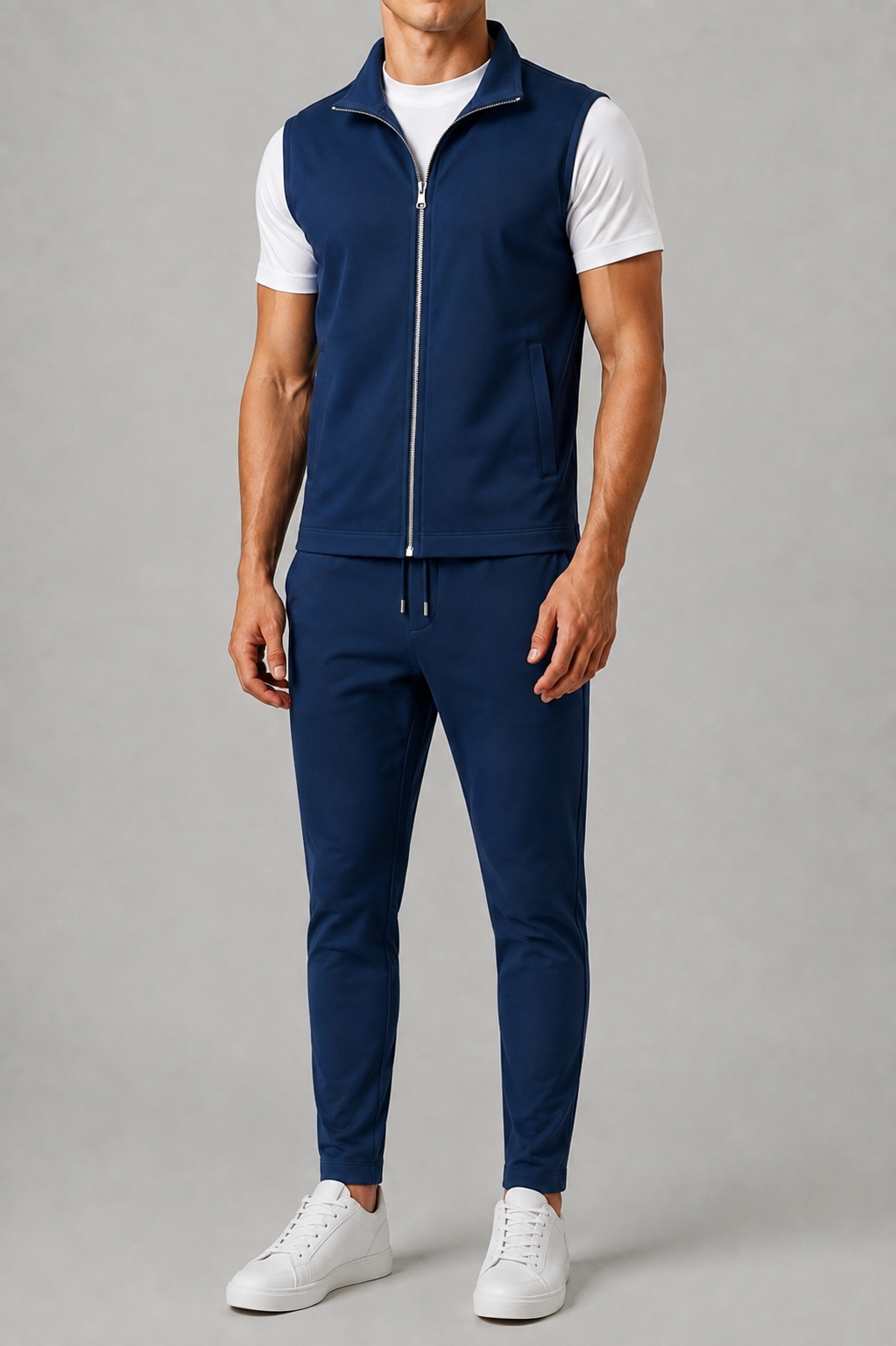 MILANO GILET COBALT BLUE