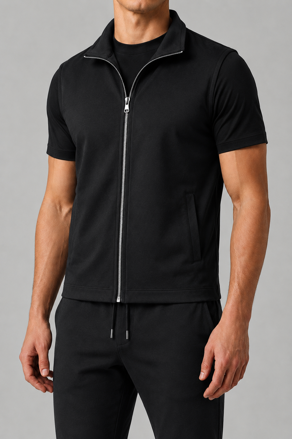 MILANO GILET OBISDIAN BLACK