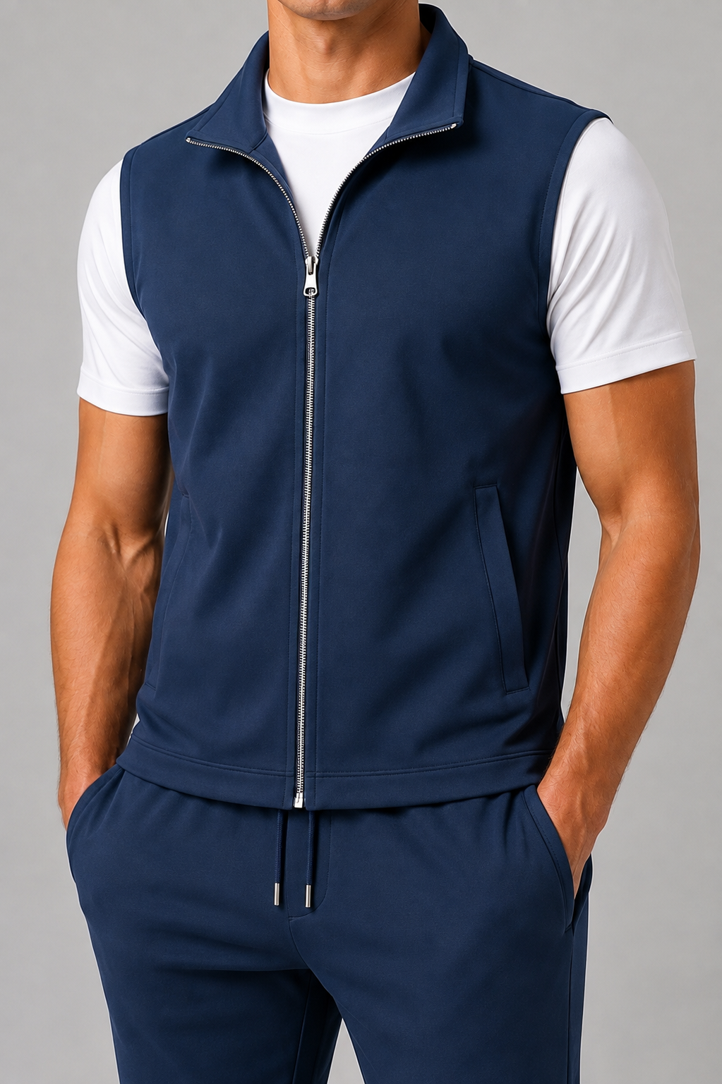 MILANO GILET COBALT BLUE