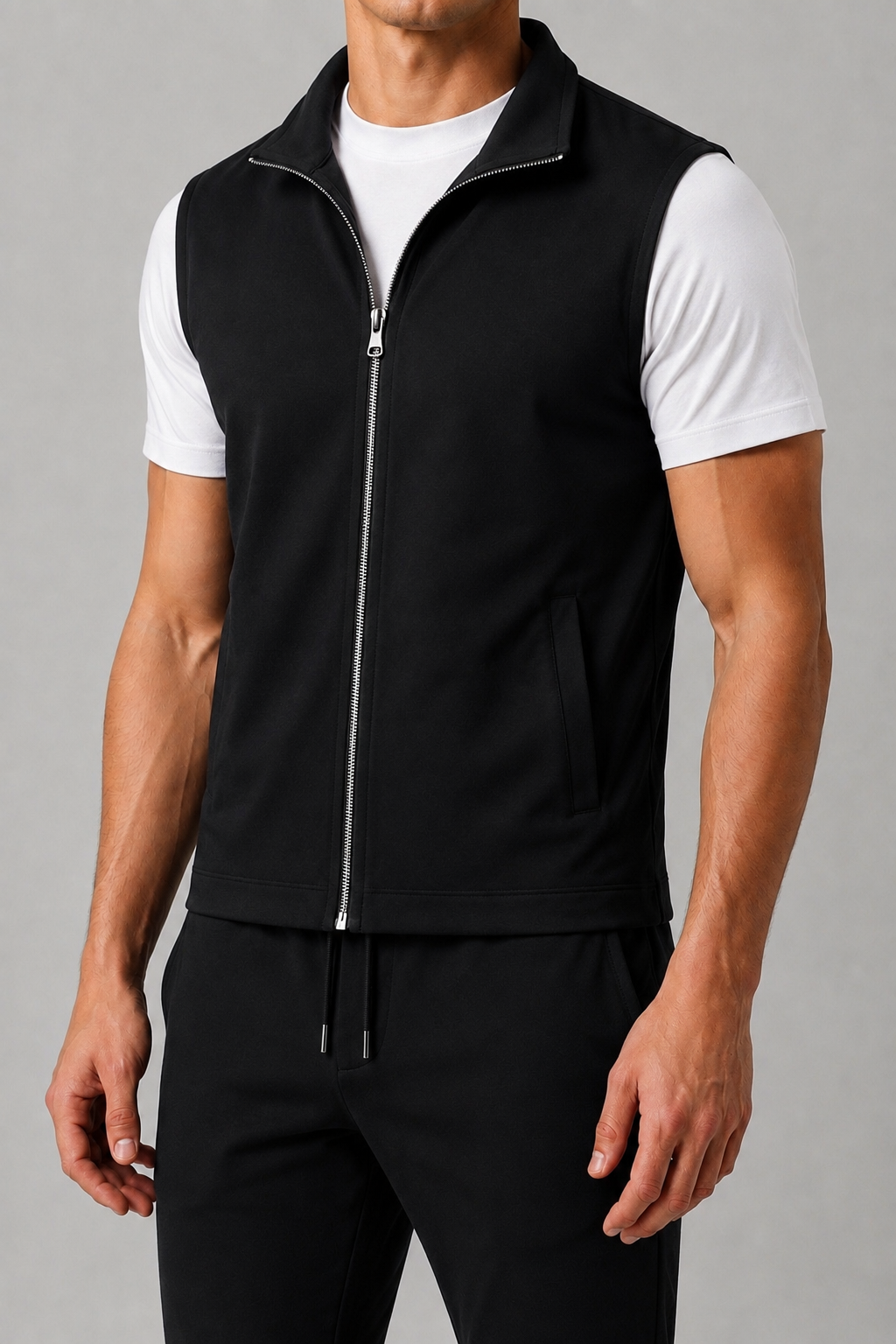 MILANO GILET OBISDIAN BLACK