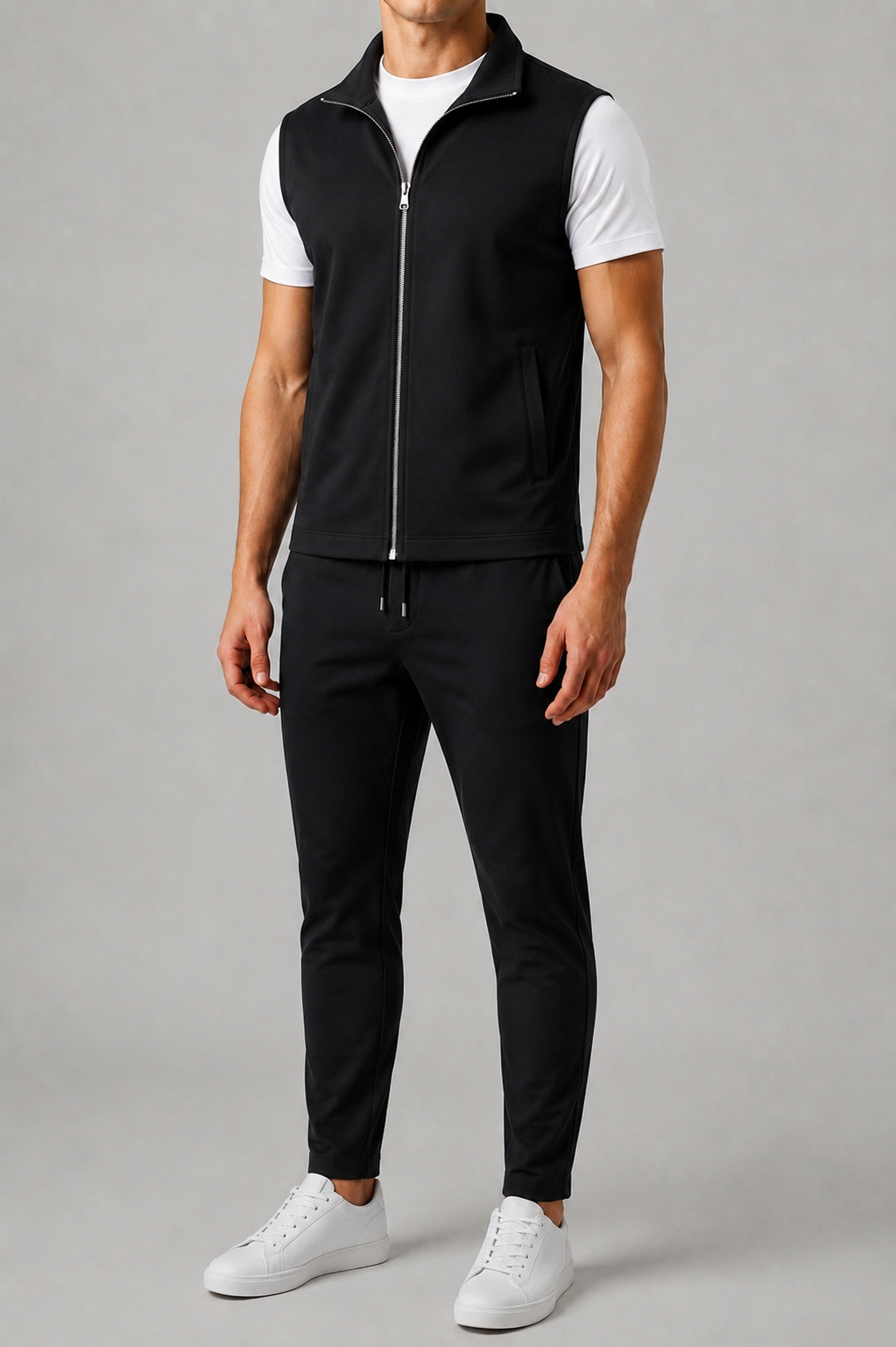 MILANO GILET OBISDIAN BLACK