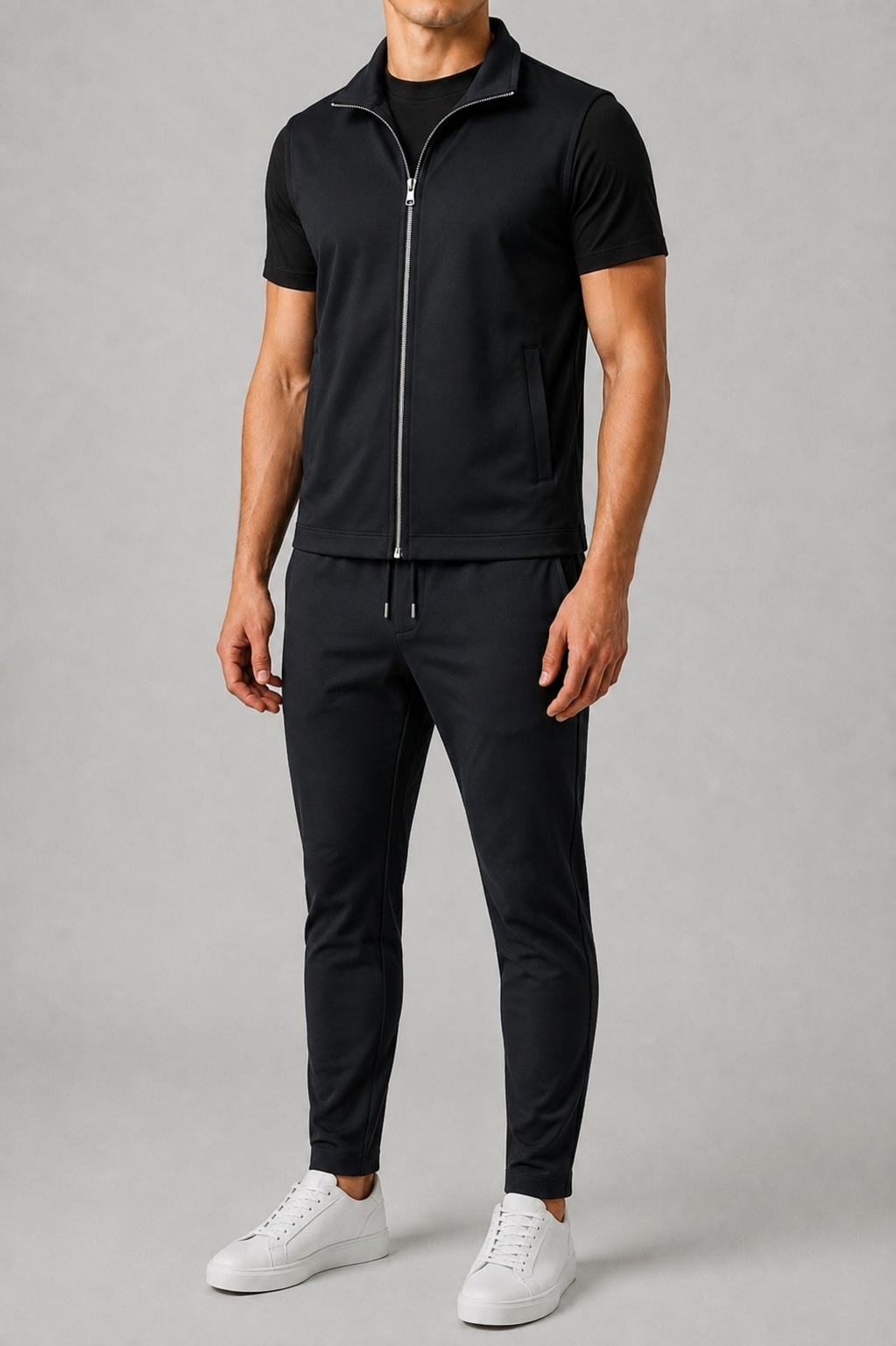 MILANO GILET OBISDIAN BLACK