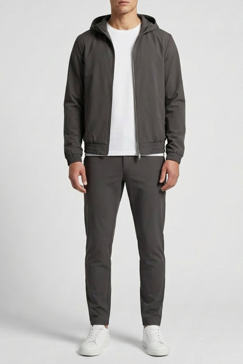 HOODED STONE GREY