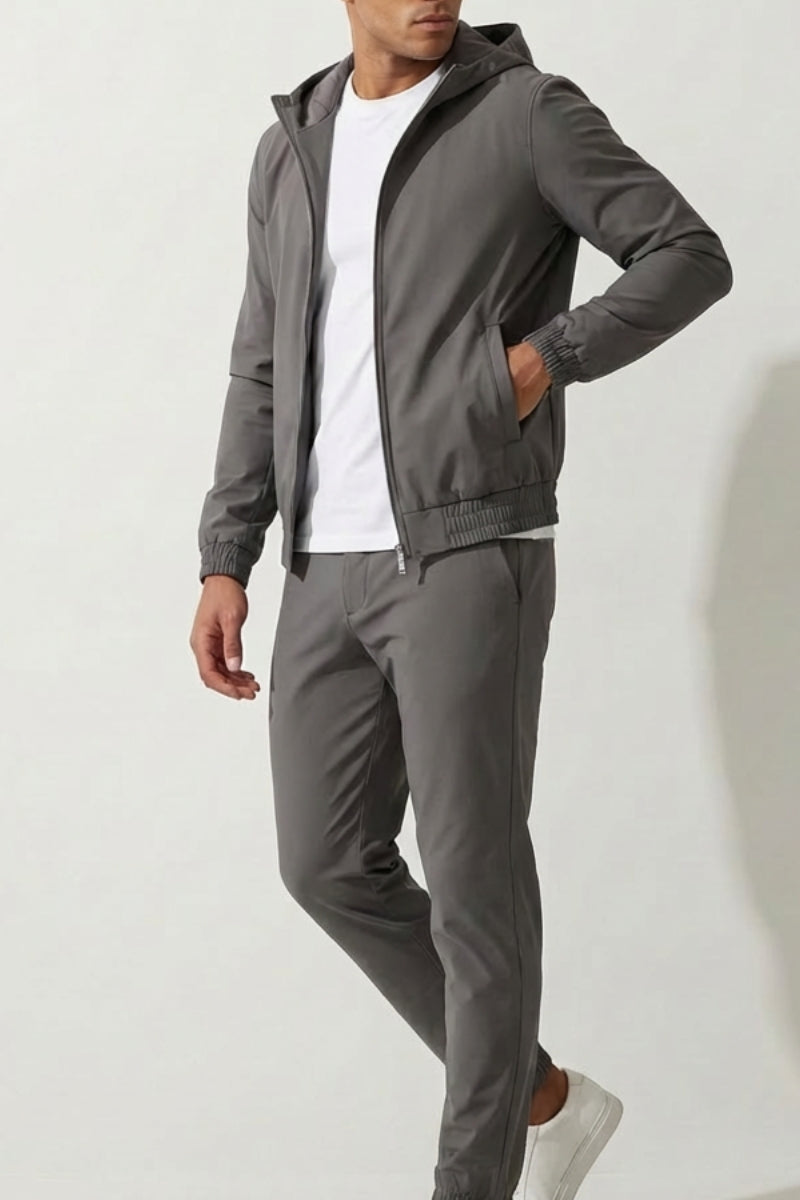 HOODED STONE GREY