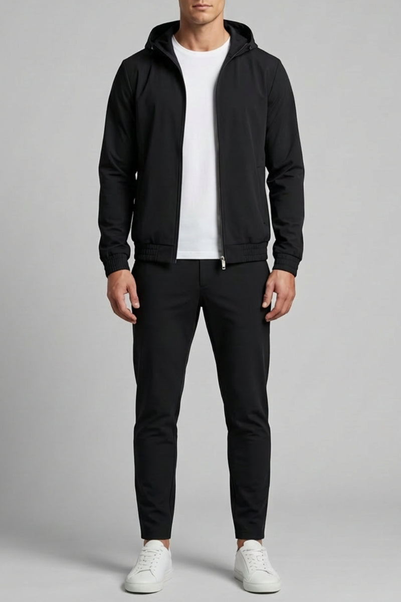 HOODED OBSIDIAN BLACK